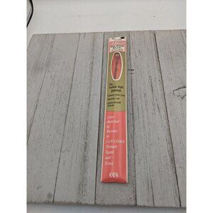 Vintage J&P Coats Neck Opening Metal Zipper 22" Tango 135-C Orange